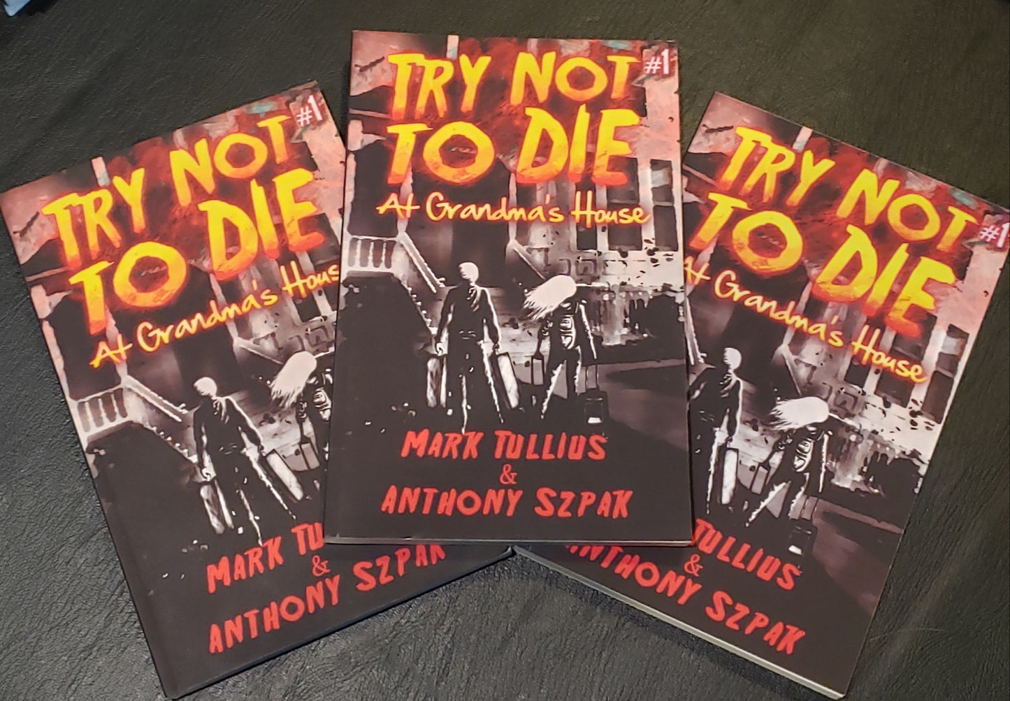 Try Not to Die: At Grandma's House - Signed Paperback (Tullius Only)