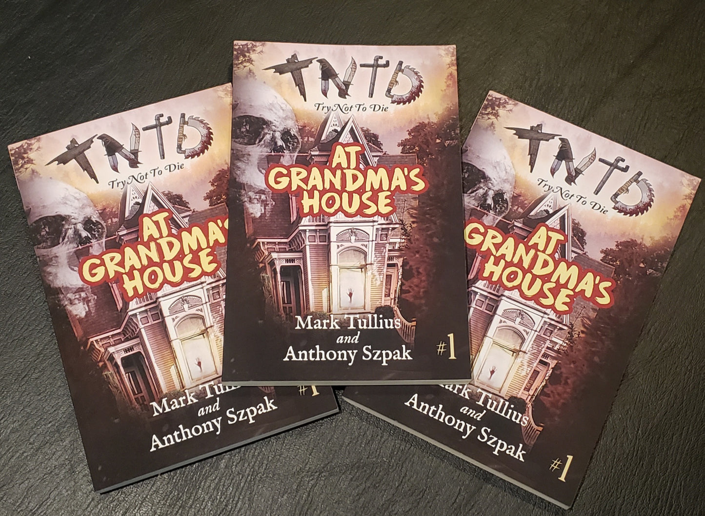 Try Not to Die: At Grandma's House - Signed Paperback (Tullius Only)