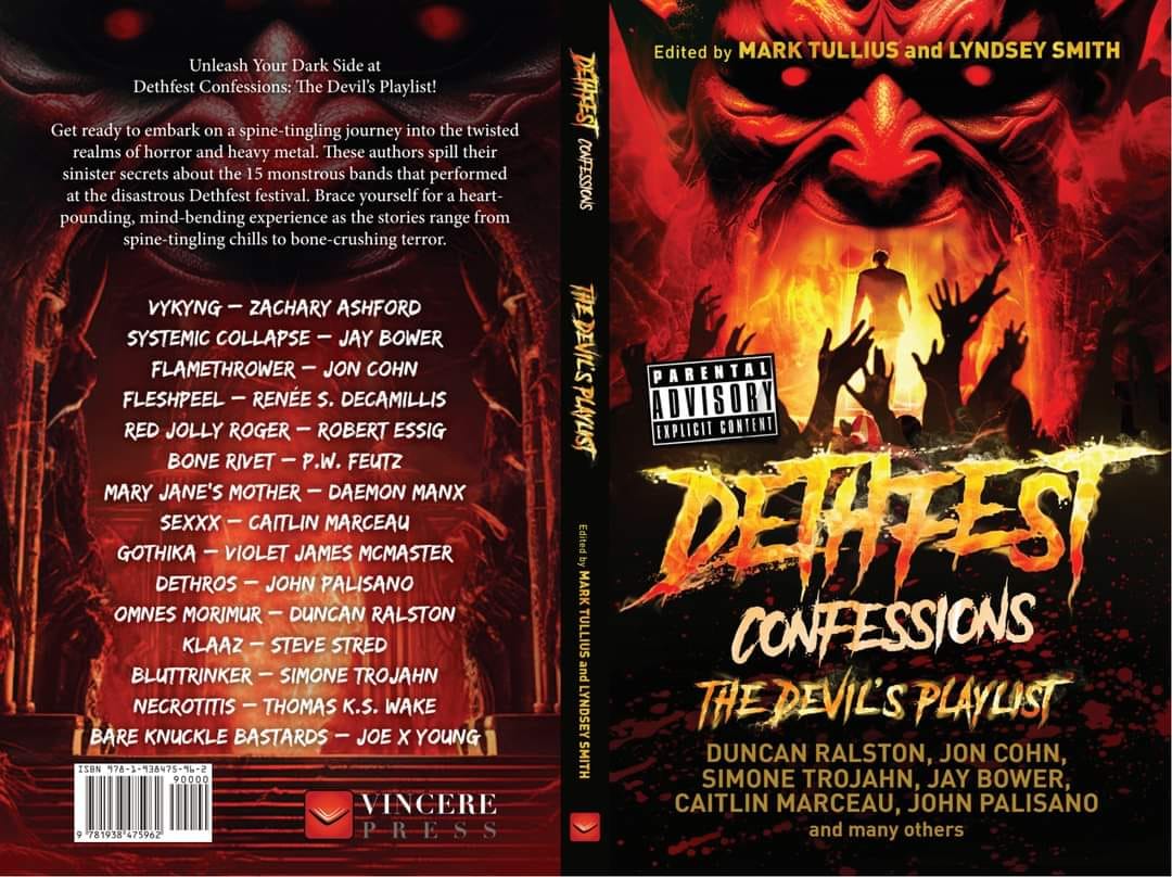 Dethfest Confessions anthology - Signed Paperback (Tullius Only)