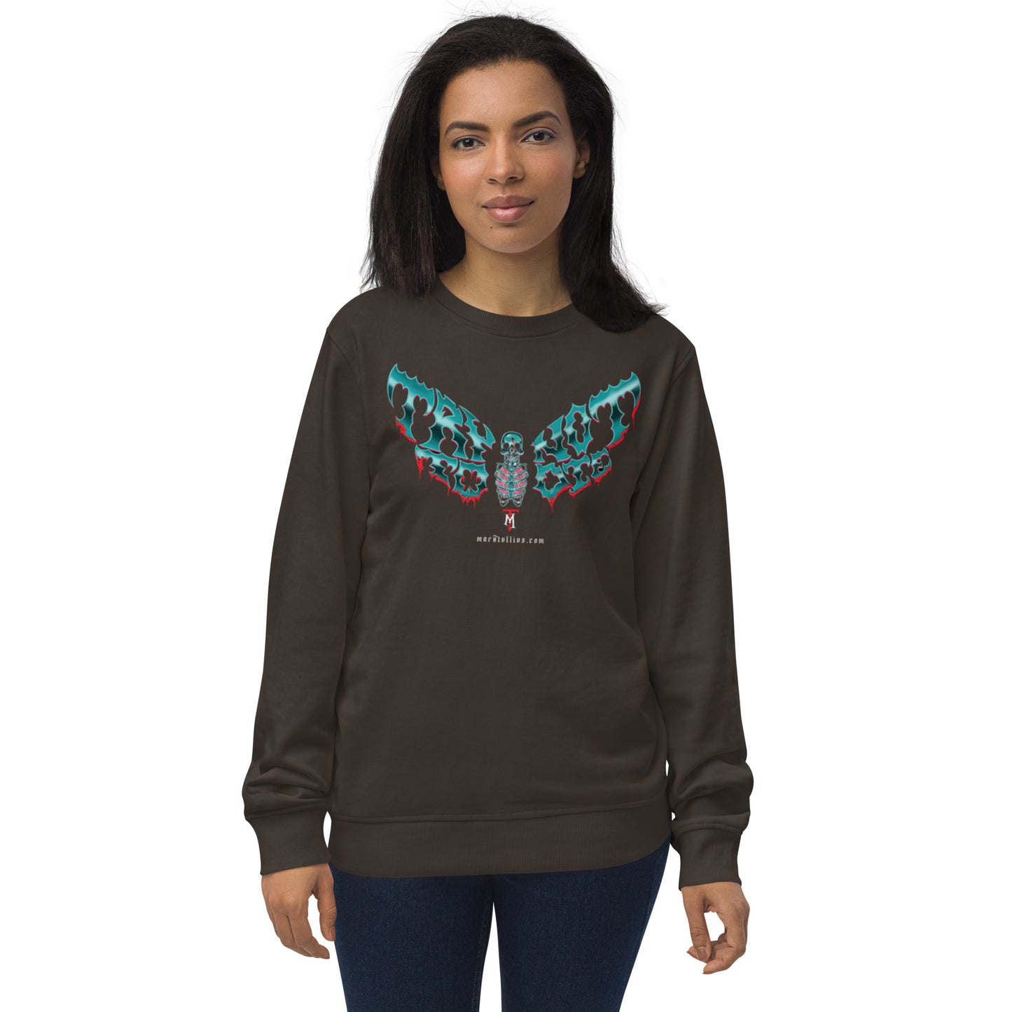 Try Not to Die Unisex organic sweatshirt