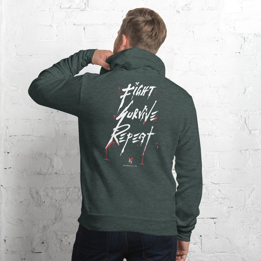 Unisex Try Not to Die Fight hoodie