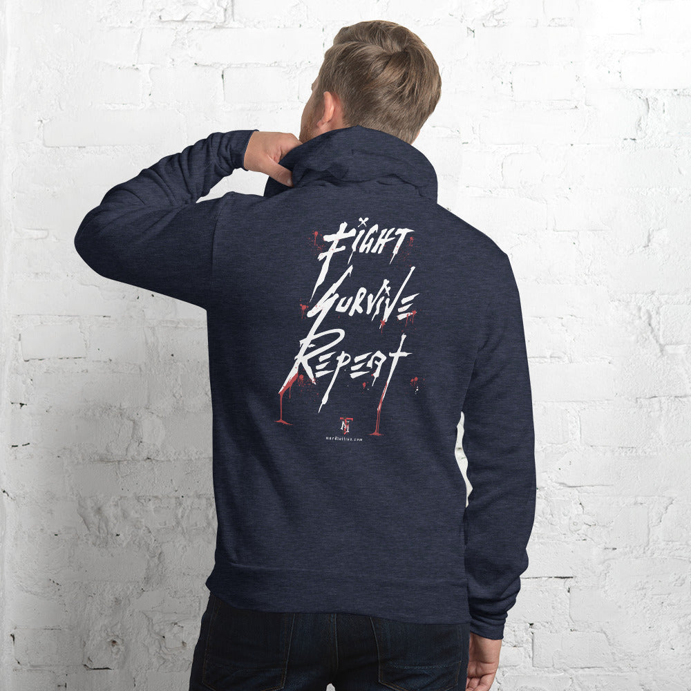Unisex Try Not to Die Fight hoodie