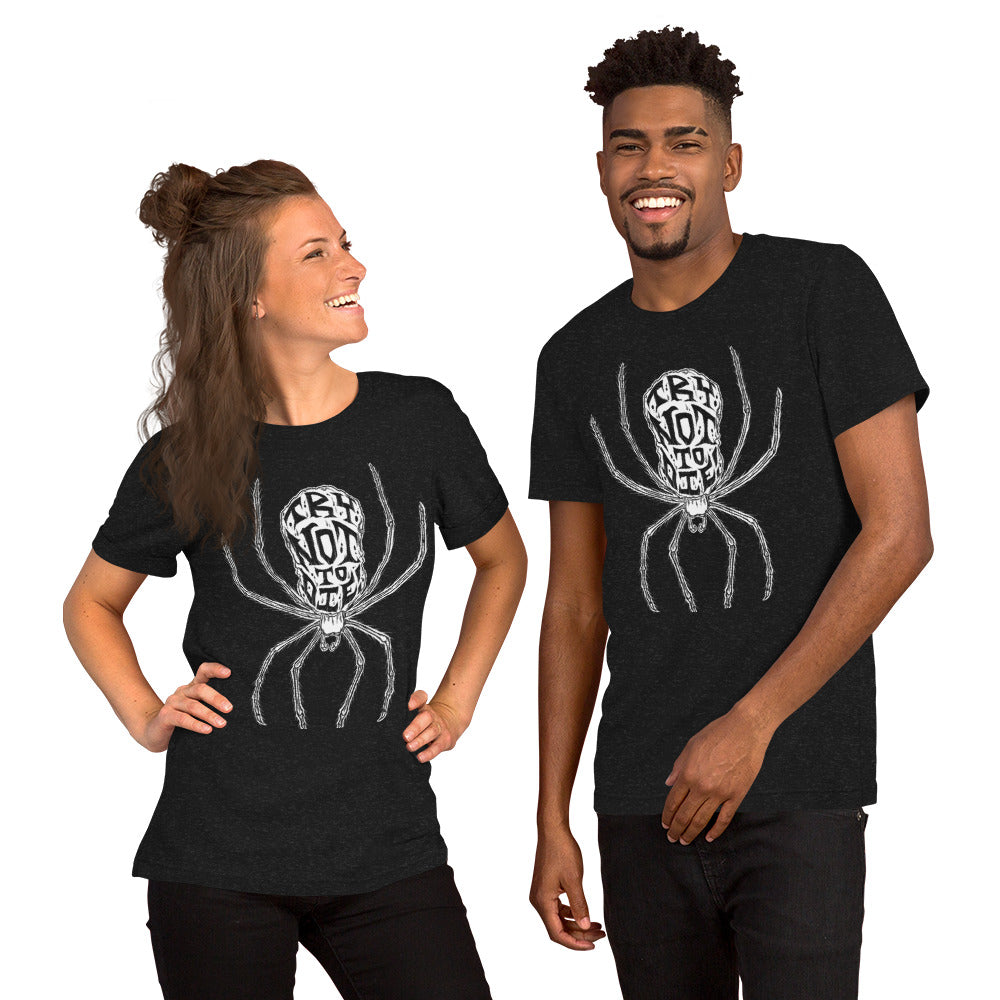 Try Not to Die Spider Unisex t-shirt