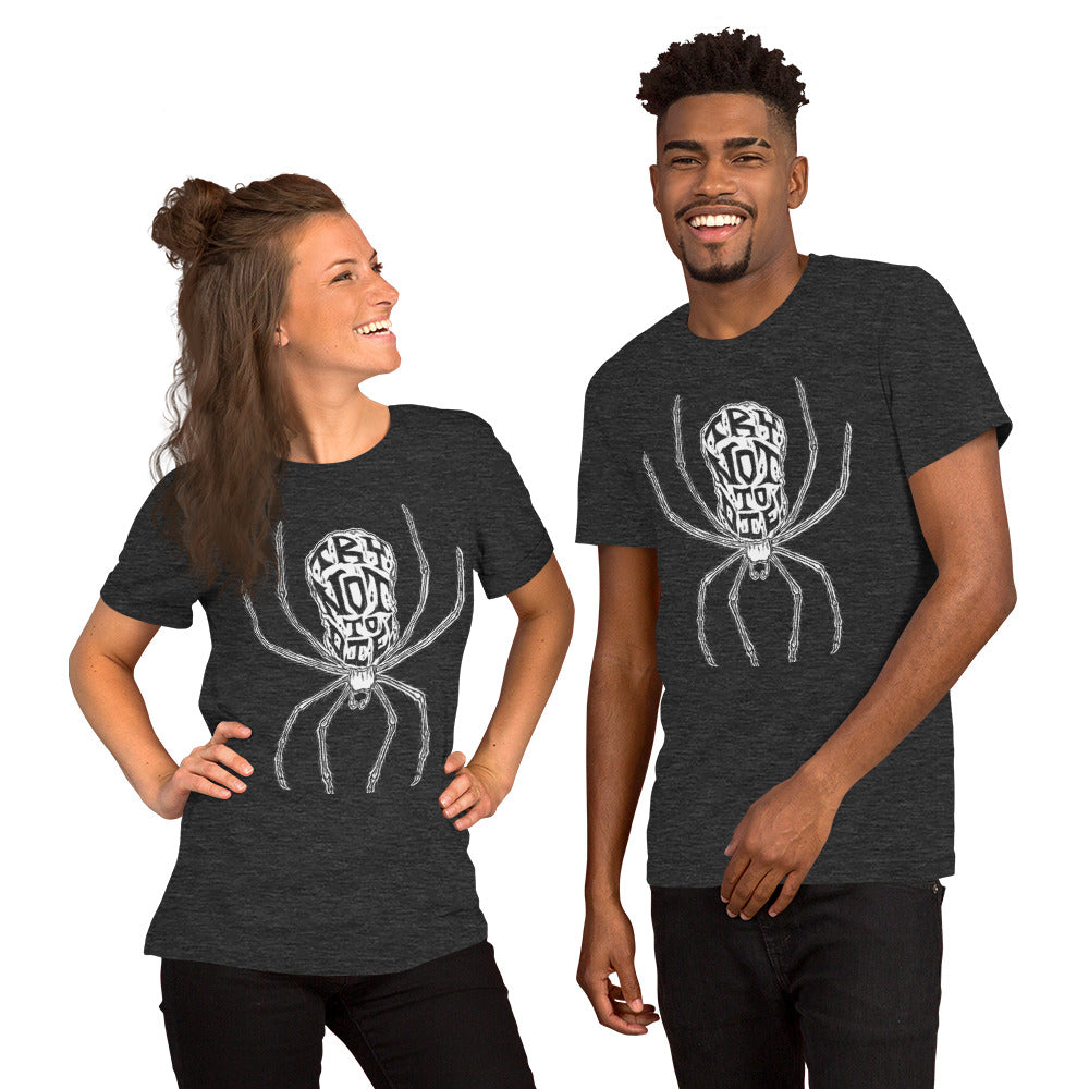 Try Not to Die Spider Unisex t-shirt