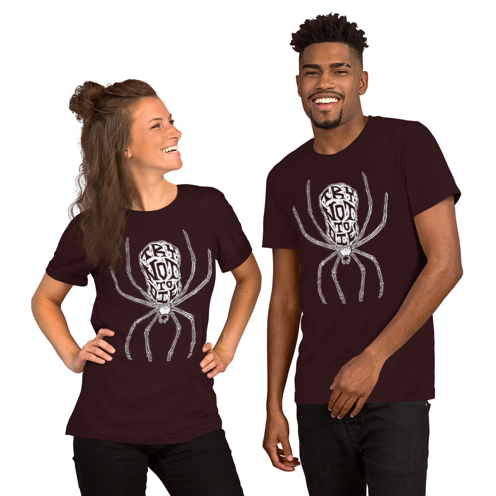 Try Not to Die Spider Unisex t-shirt
