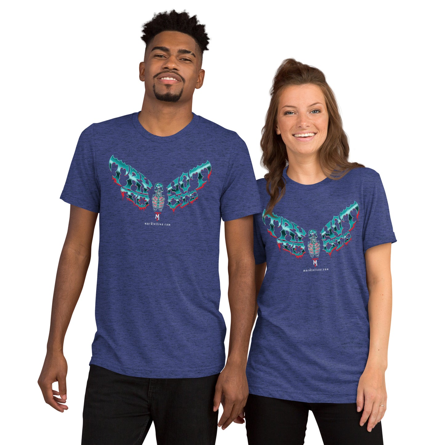 Try Not to Die Moth and Ax Short sleeve t-shirt
