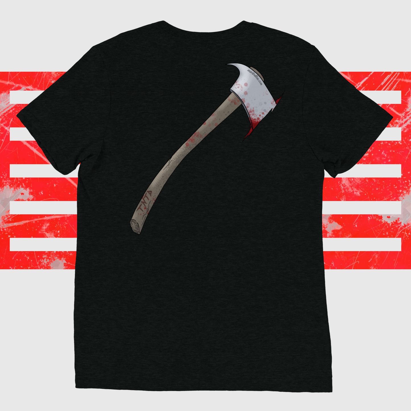 Try Not to Die Moth and Ax Short sleeve t-shirt