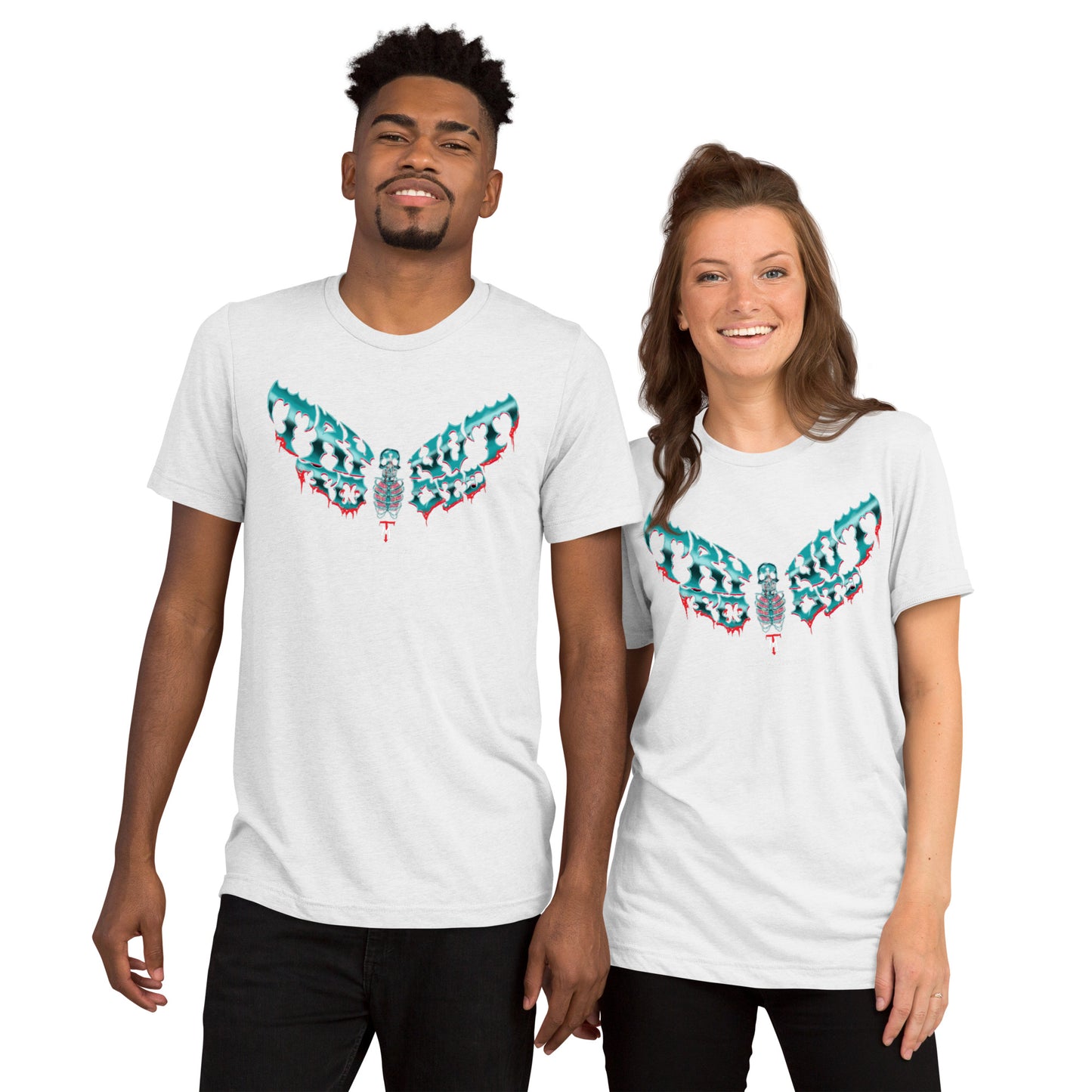 Try Not to Die Moth and Ax Short sleeve t-shirt
