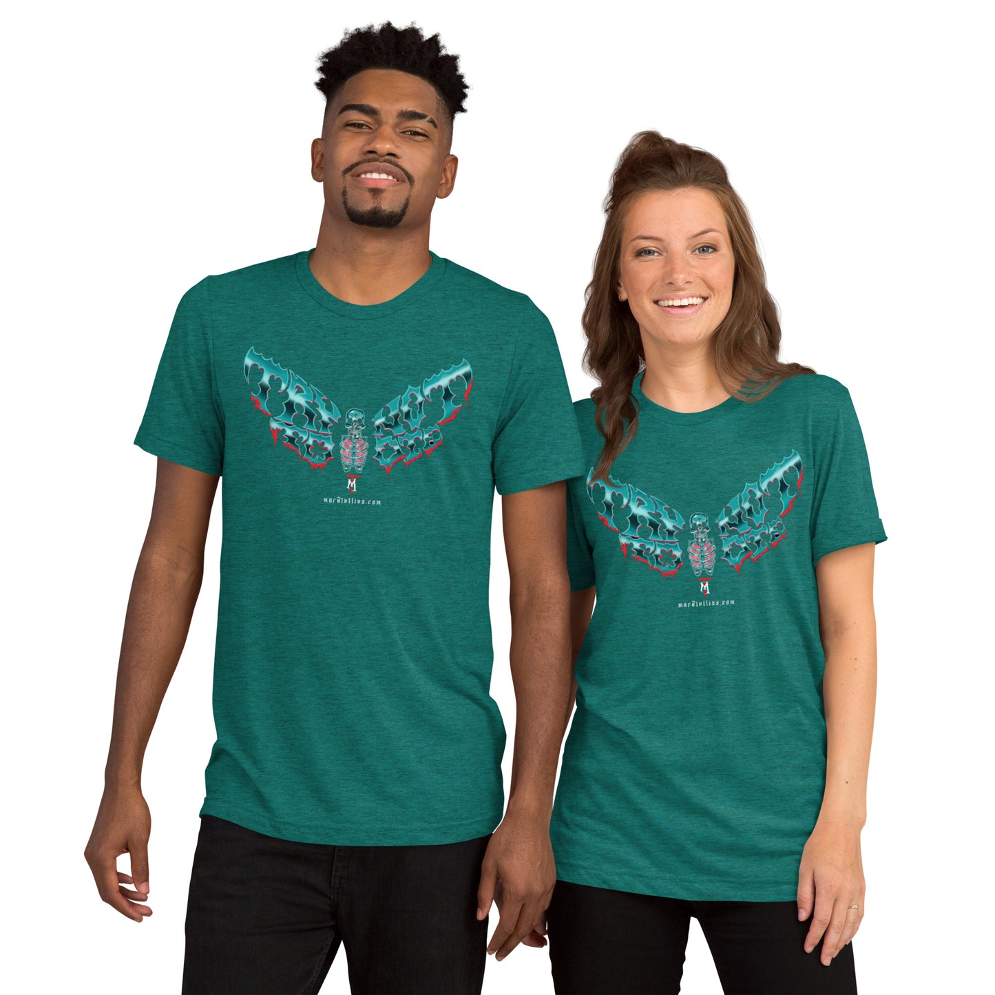 Try Not to Die Moth and Ax Short sleeve t-shirt