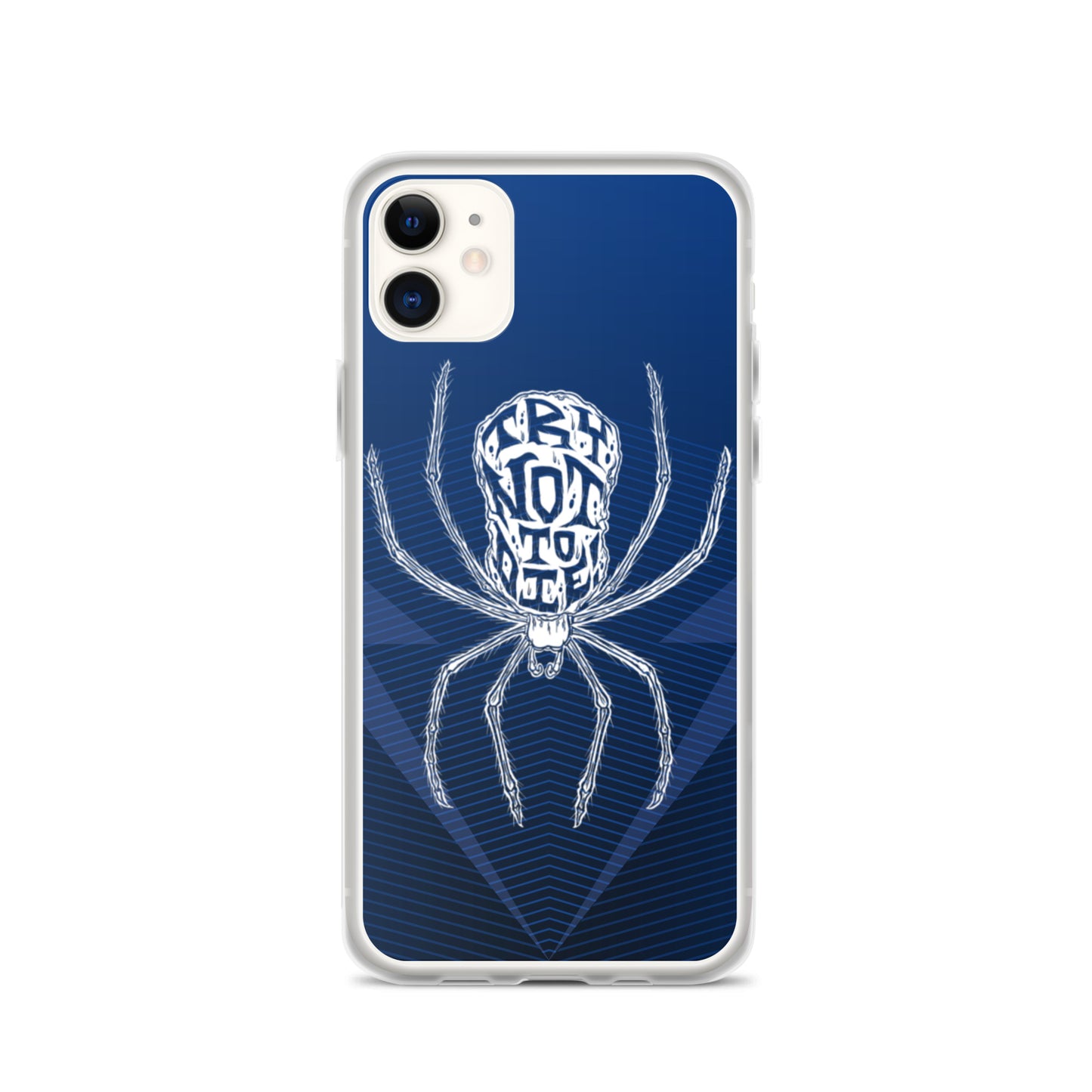 Try Not to Die Spider Clear Case for iPhone®
