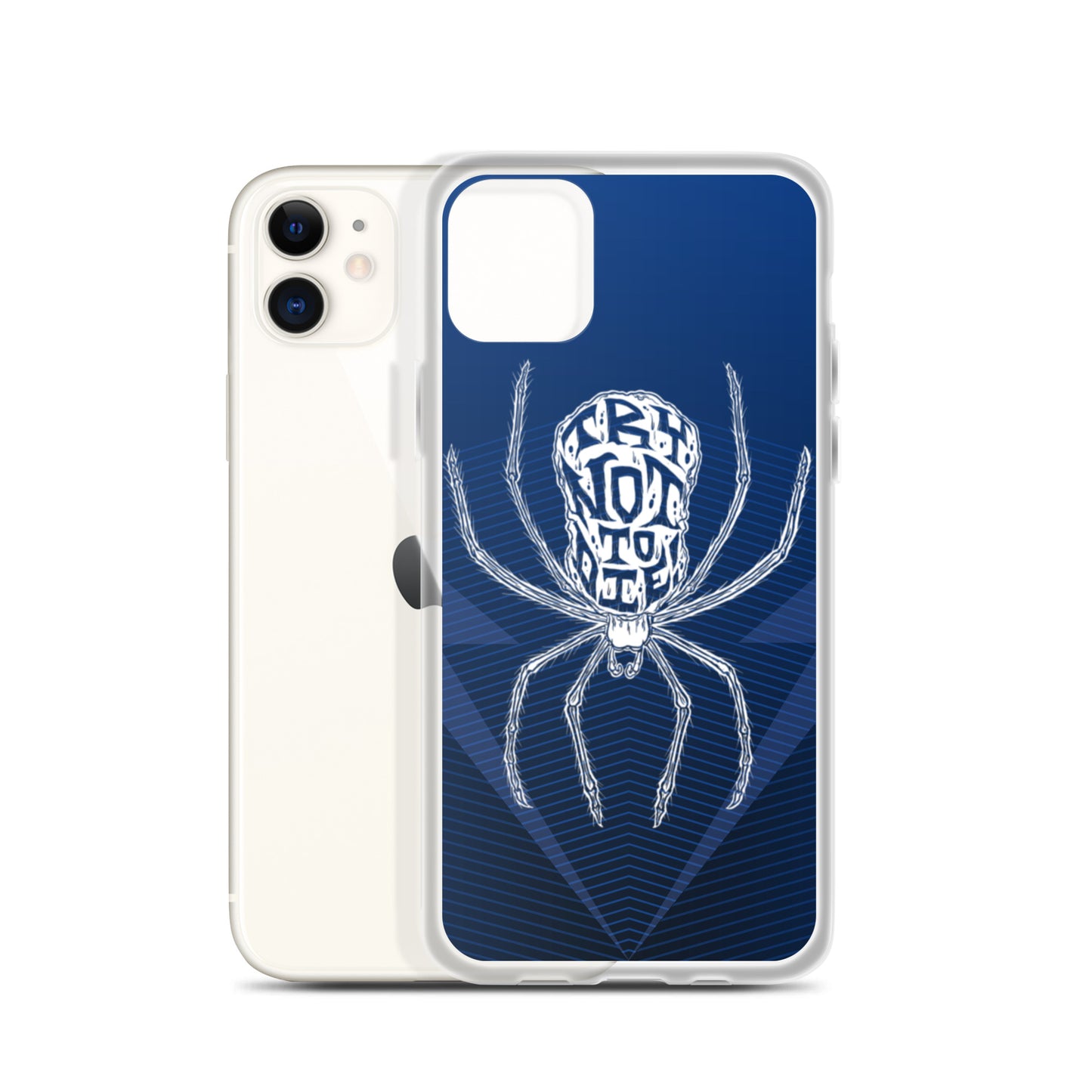 Try Not to Die Spider Clear Case for iPhone®