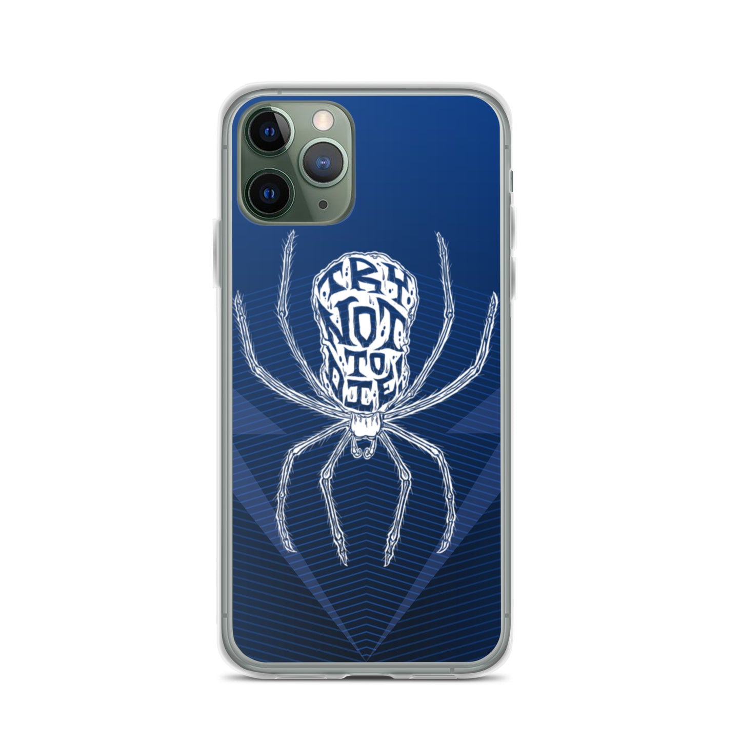 Try Not to Die Spider Clear Case for iPhone®