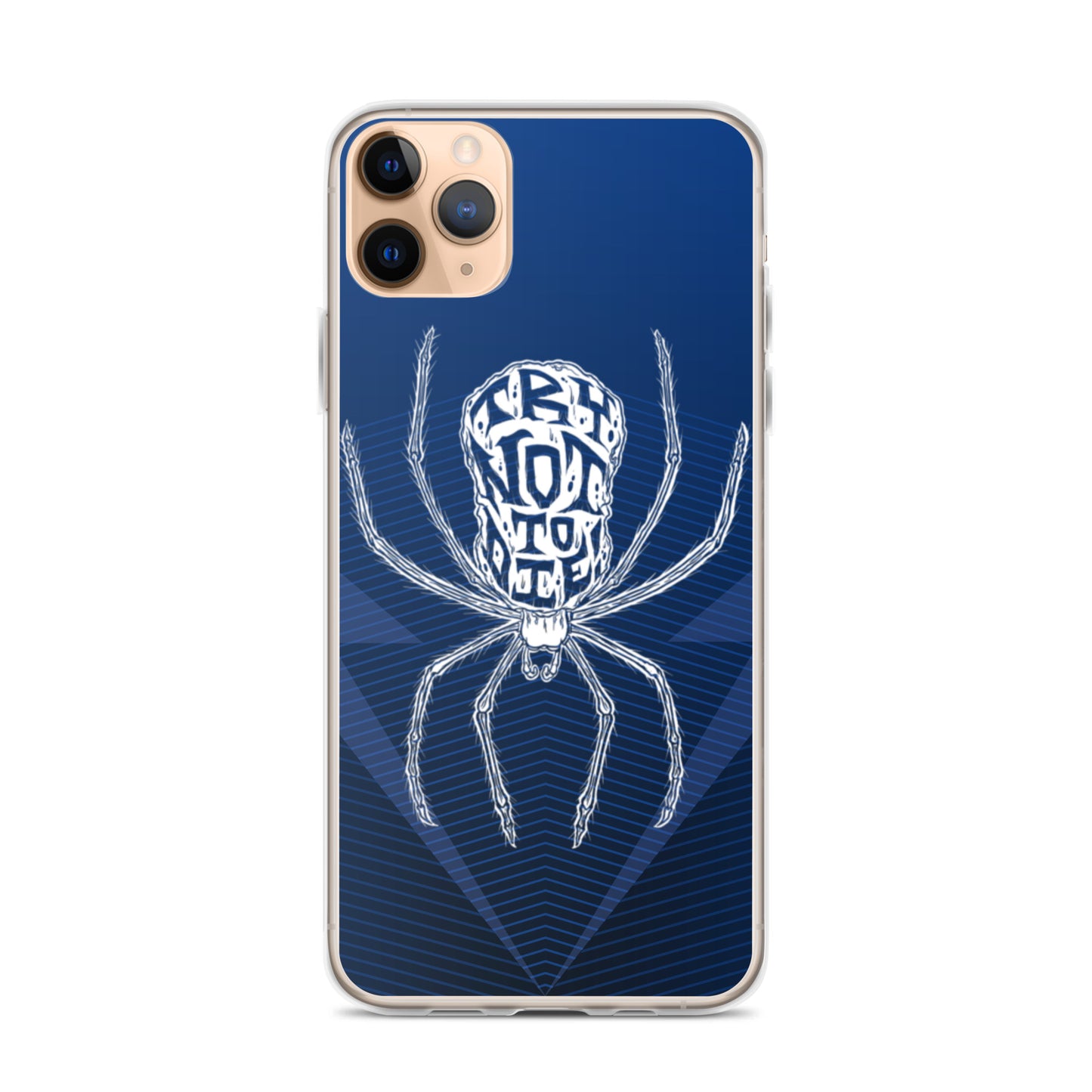 Try Not to Die Spider Clear Case for iPhone®