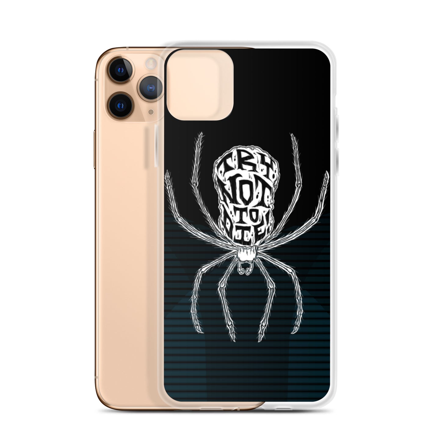 Try Not to Die Clear Case for iPhone®