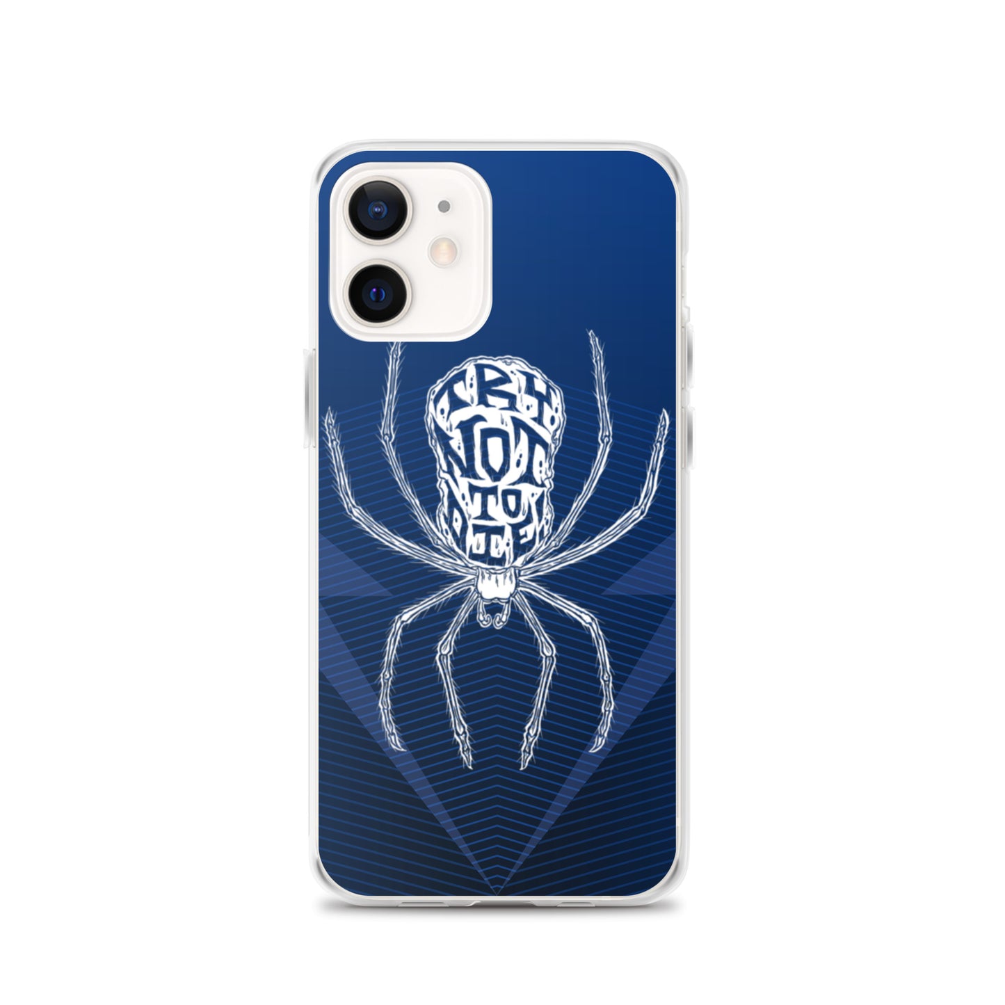 Try Not to Die Spider Clear Case for iPhone®