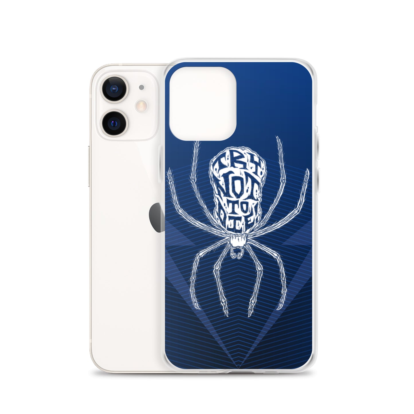 Try Not to Die Spider Clear Case for iPhone®