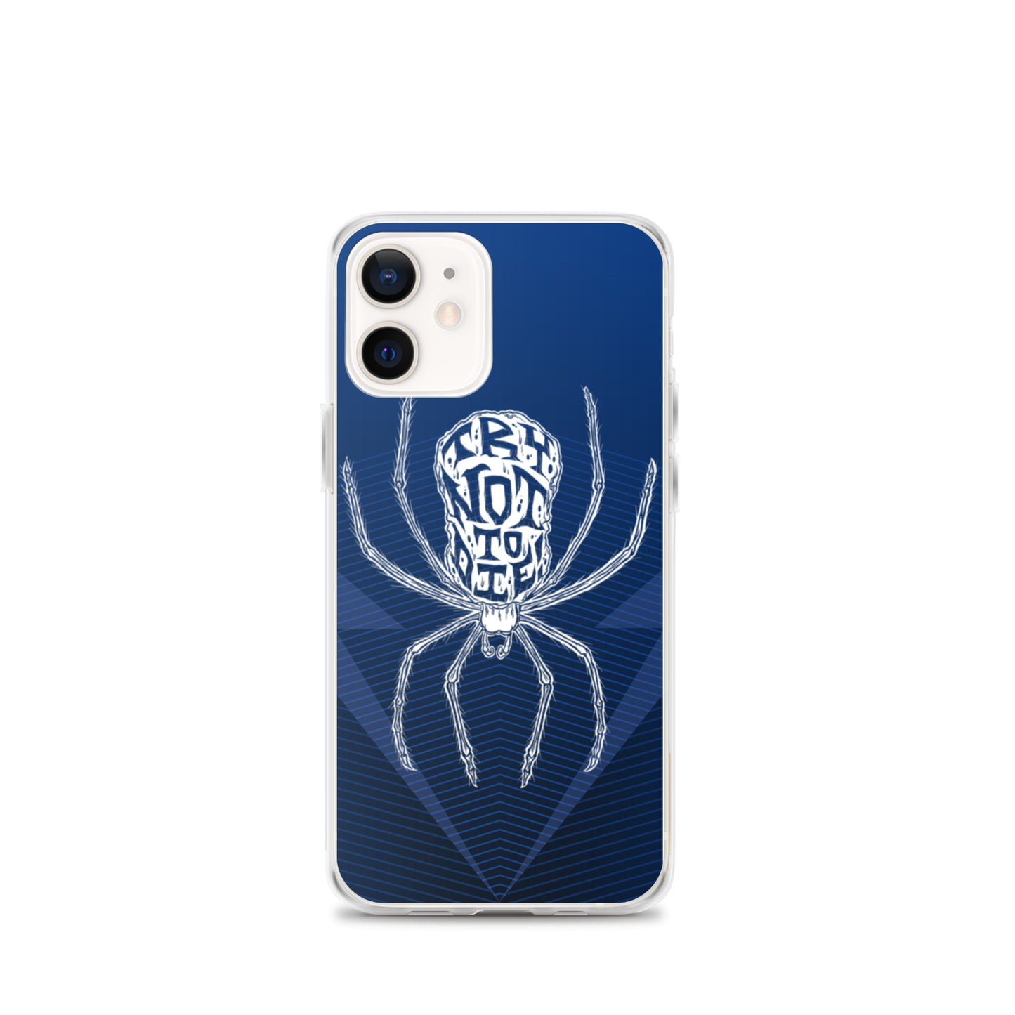 Try Not to Die Spider Clear Case for iPhone®