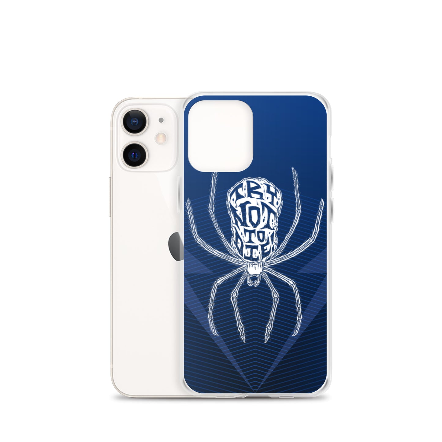 Try Not to Die Spider Clear Case for iPhone®
