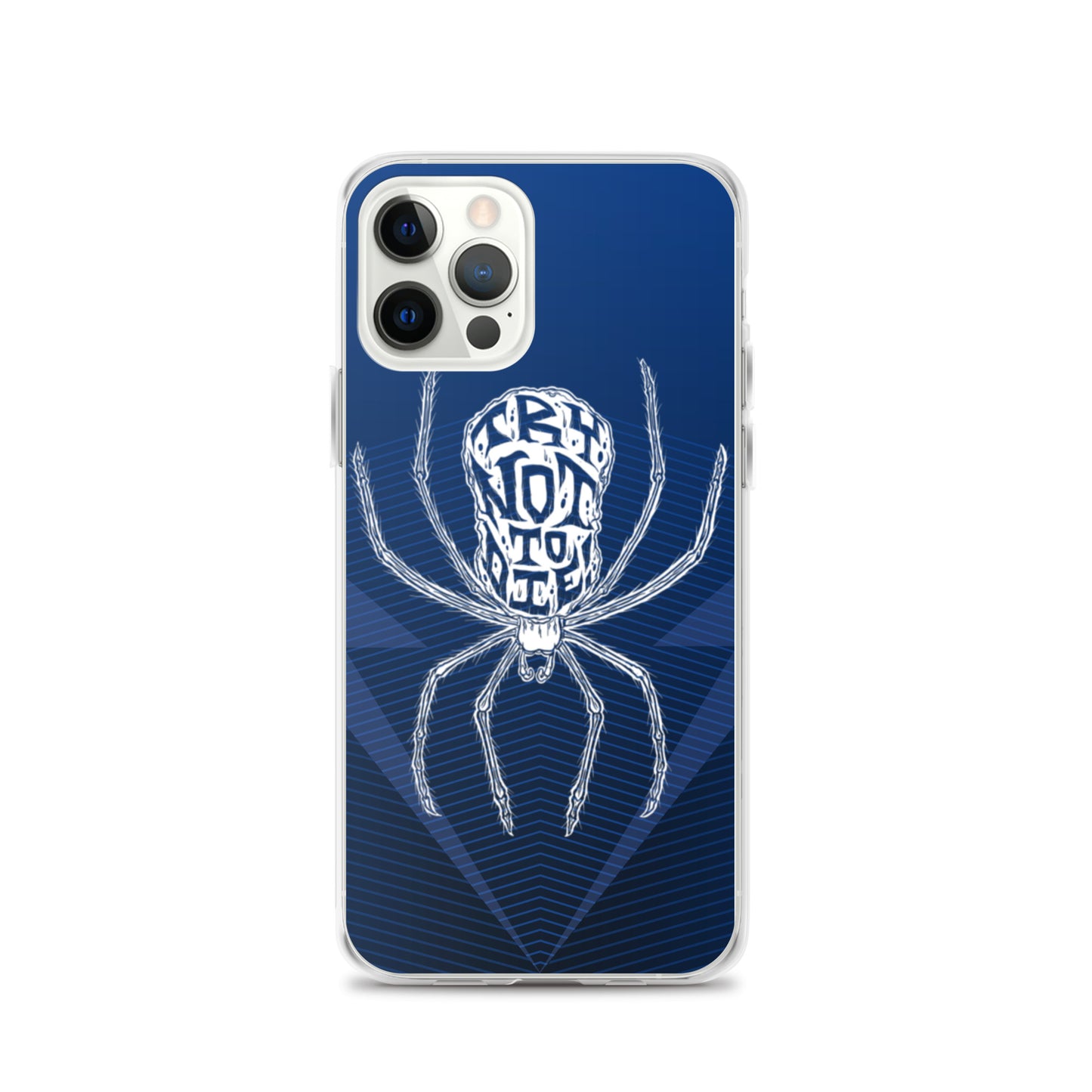 Try Not to Die Spider Clear Case for iPhone®