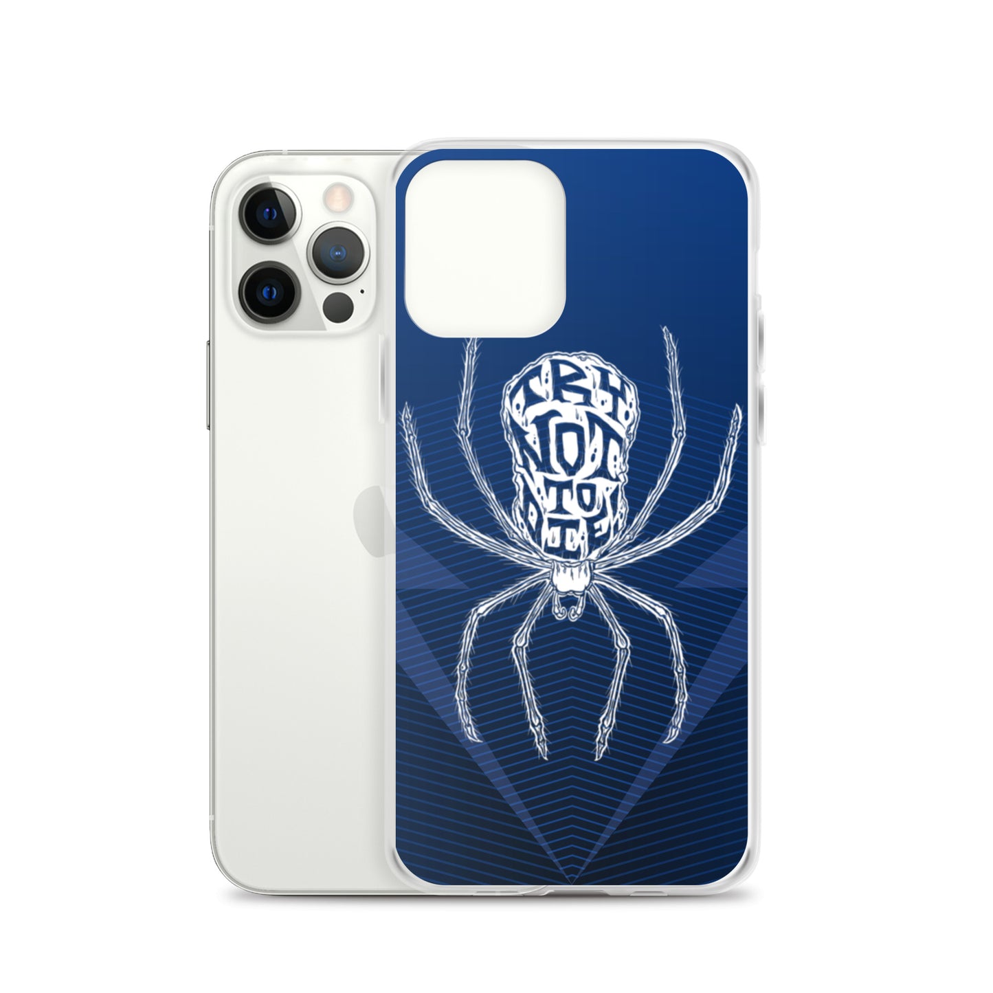 Try Not to Die Spider Clear Case for iPhone®