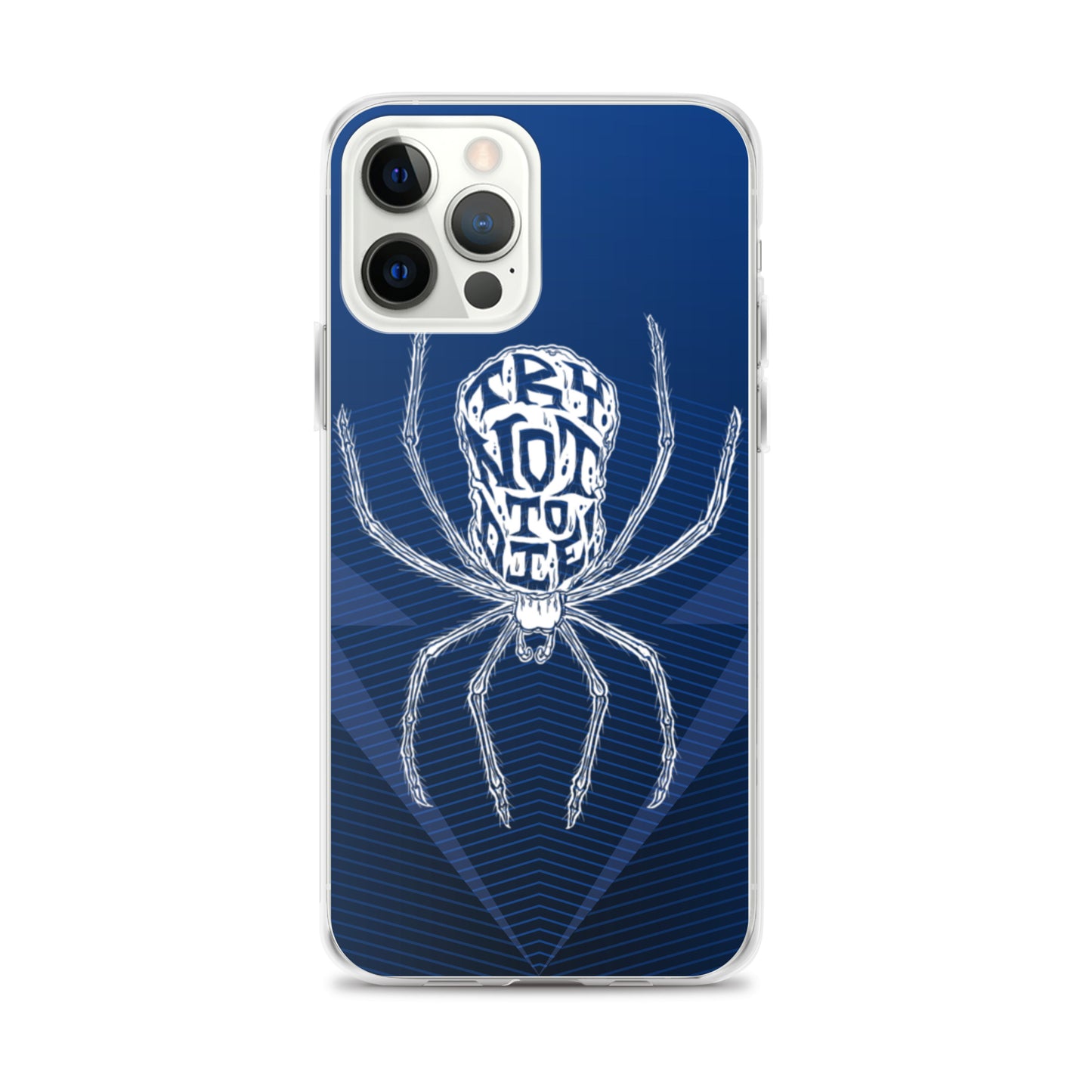 Try Not to Die Spider Clear Case for iPhone®