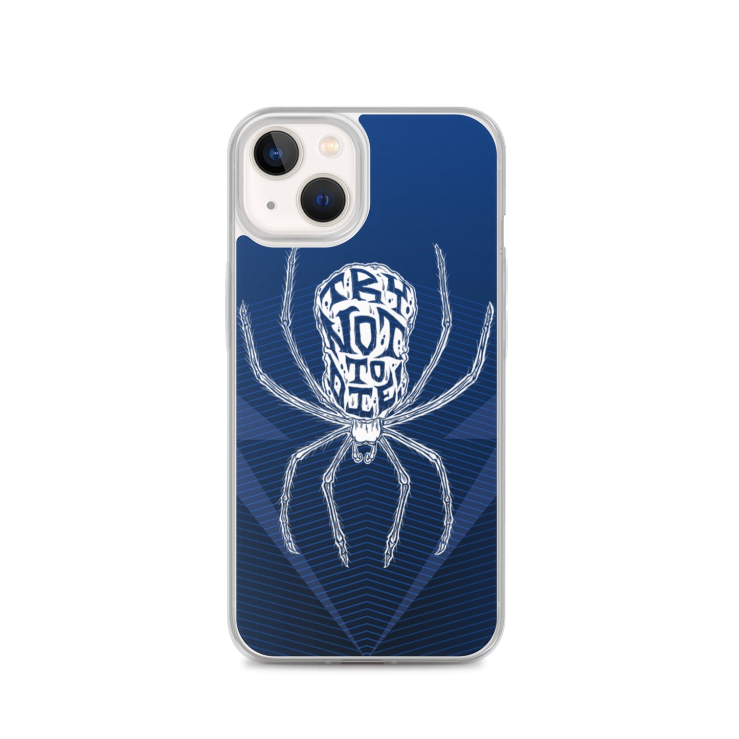 Try Not to Die Spider Clear Case for iPhone®