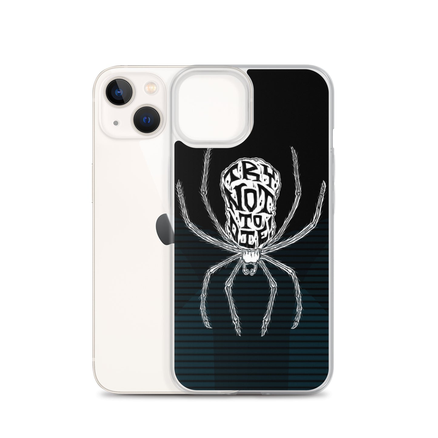 Try Not to Die Clear Case for iPhone®