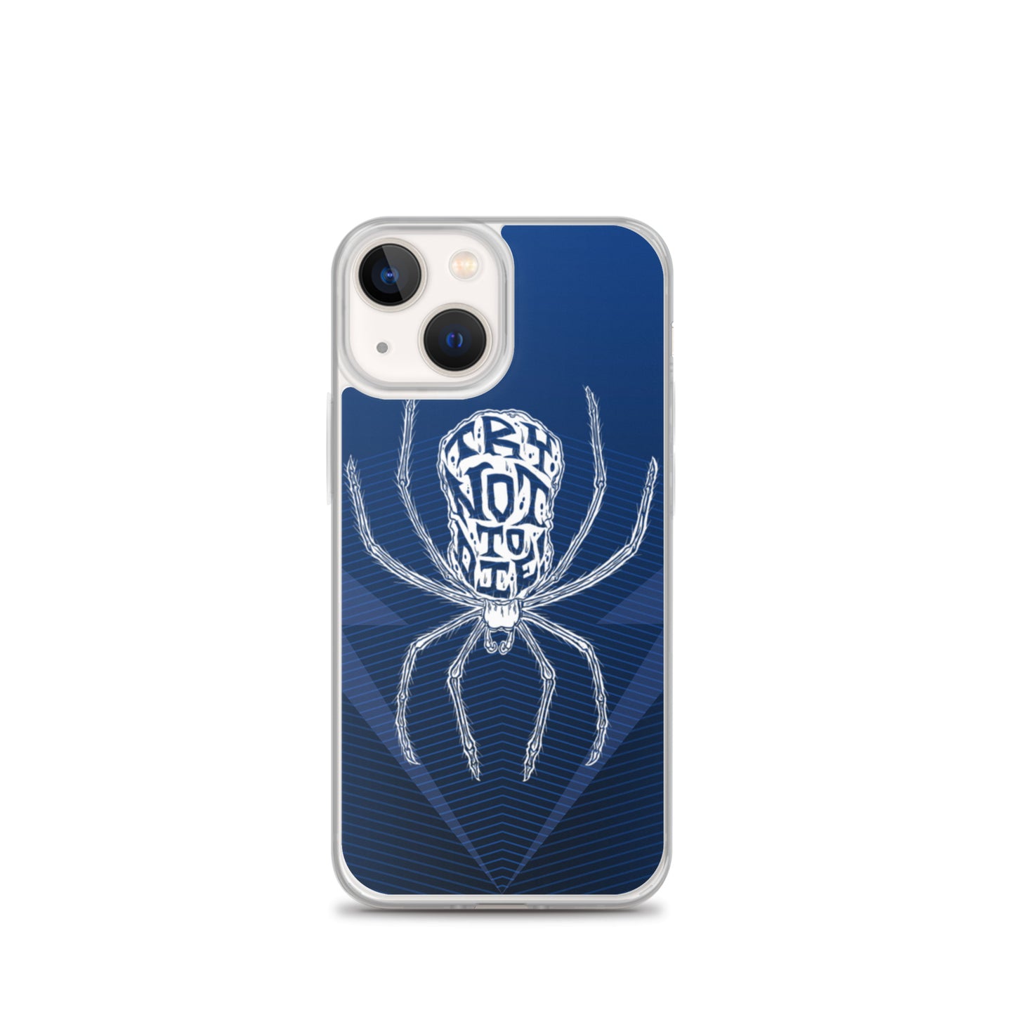 Try Not to Die Spider Clear Case for iPhone®