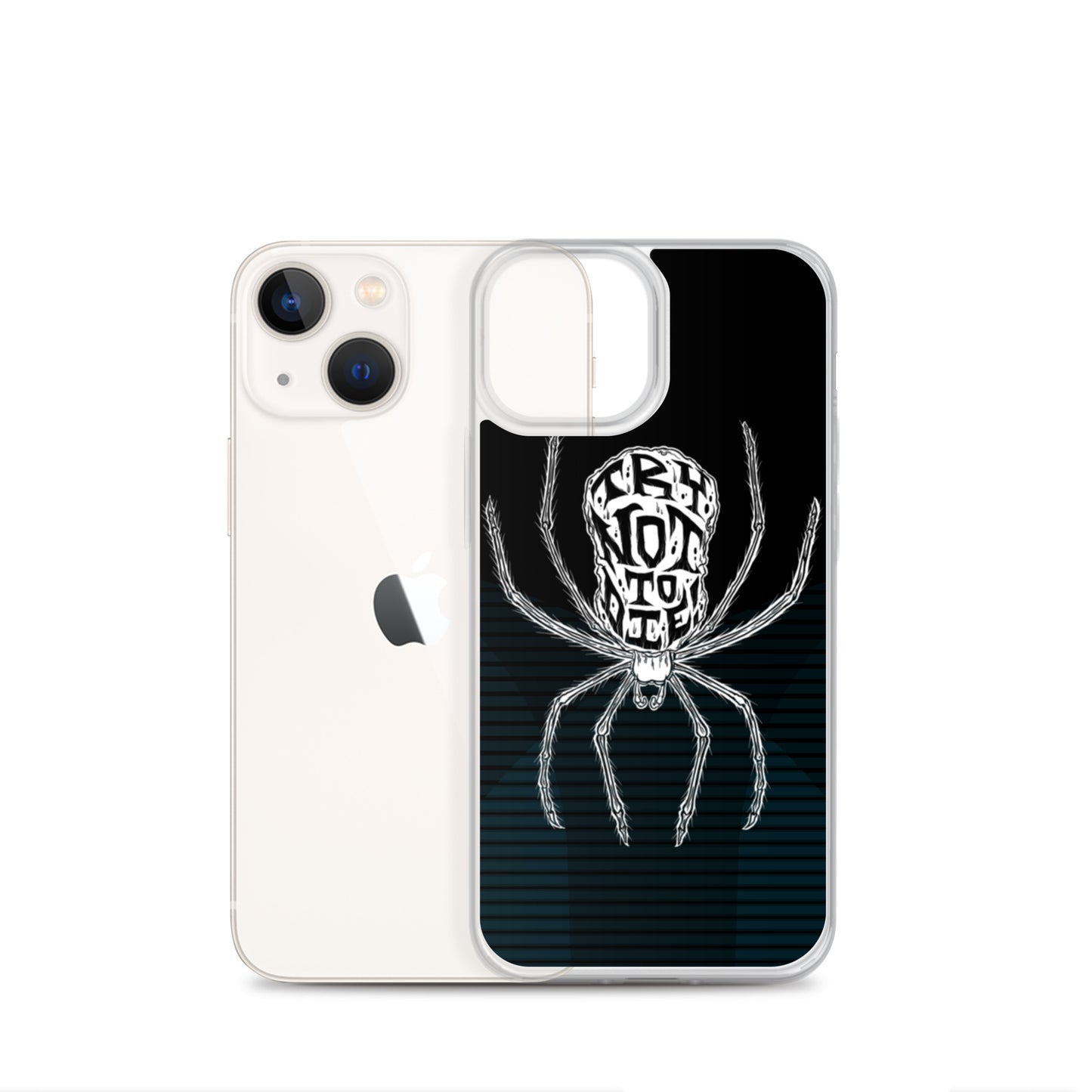 Try Not to Die Clear Case for iPhone®
