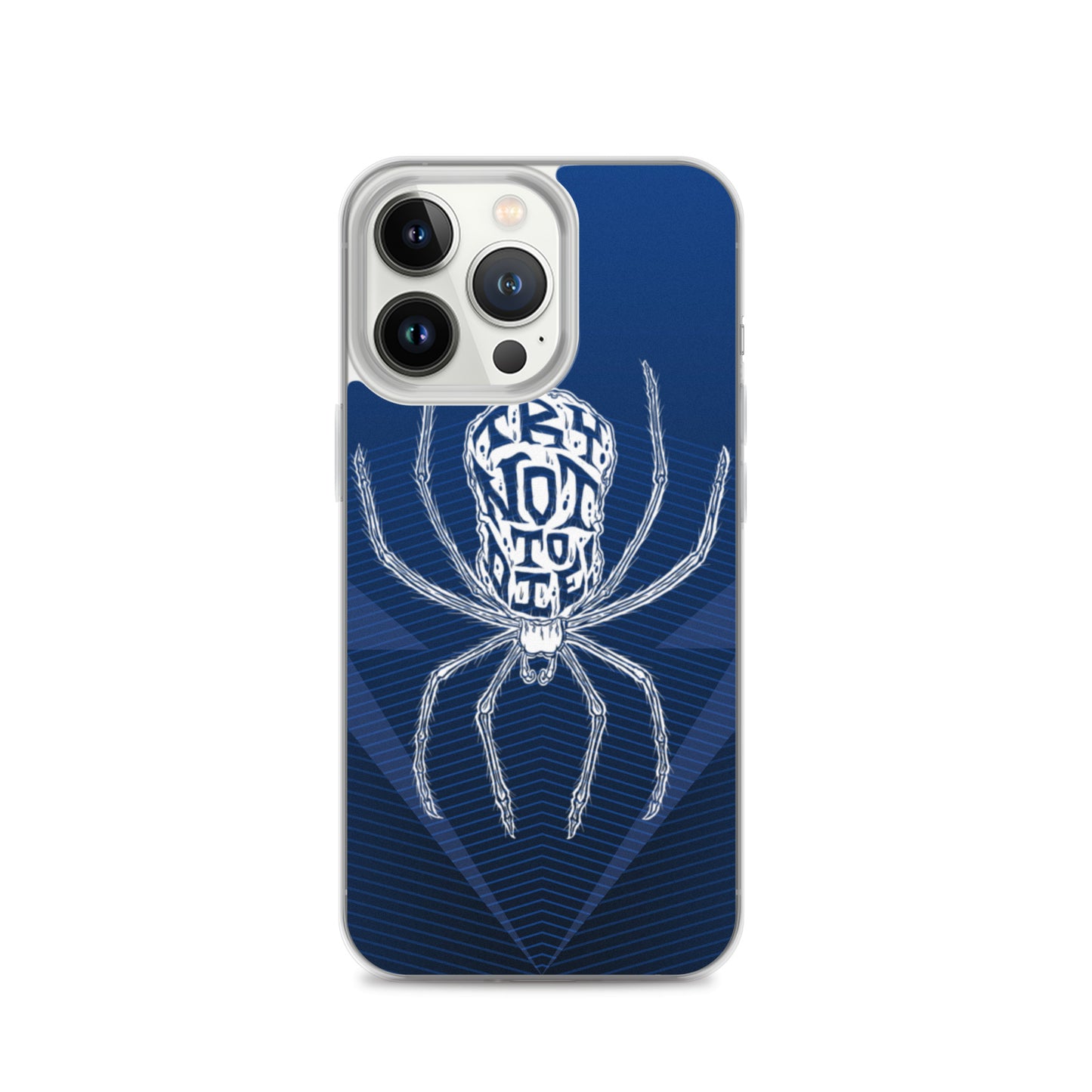 Try Not to Die Spider Clear Case for iPhone®