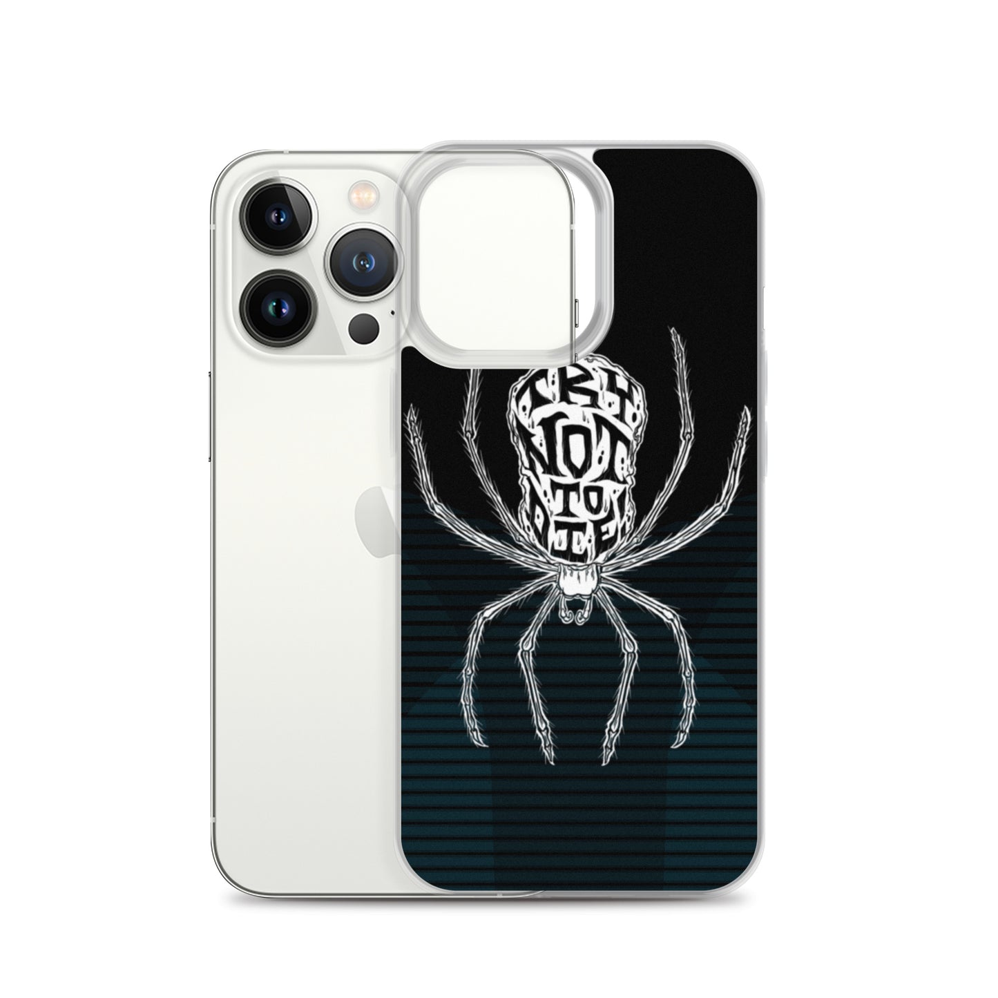 Try Not to Die Clear Case for iPhone®
