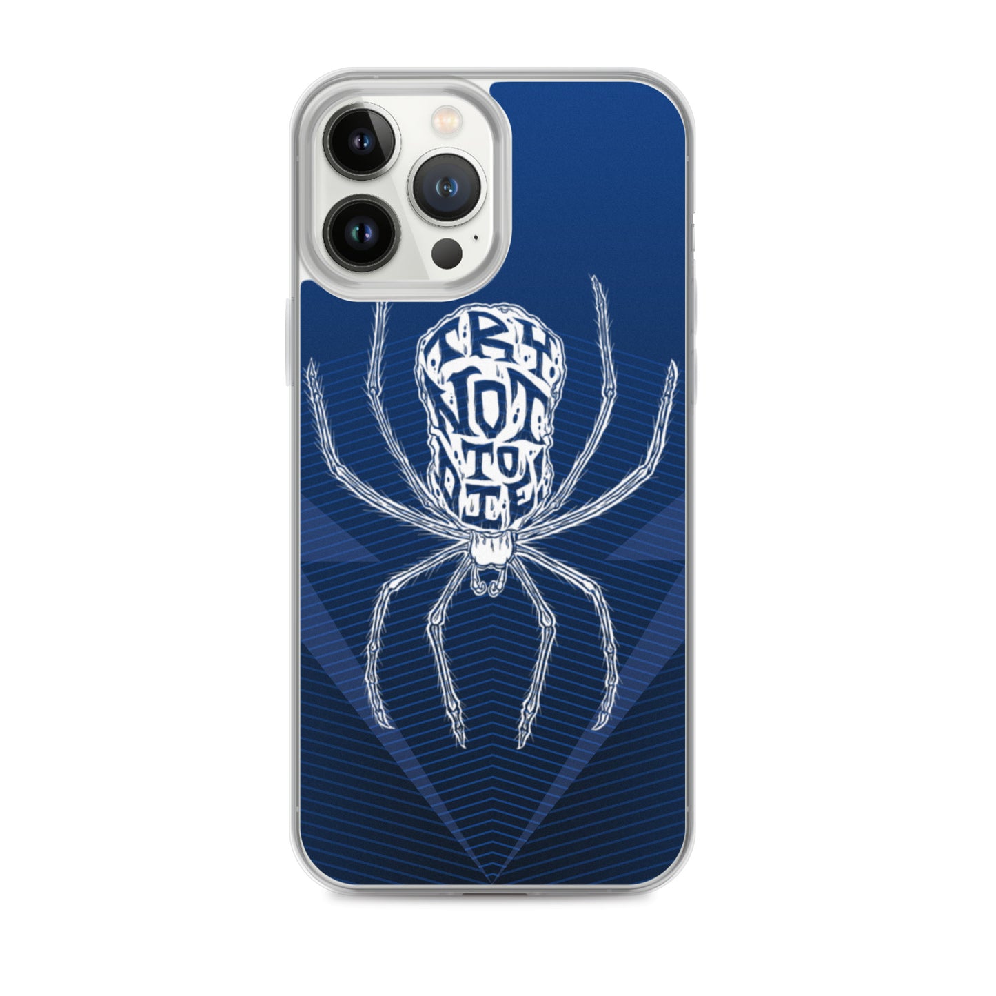 Try Not to Die Spider Clear Case for iPhone®