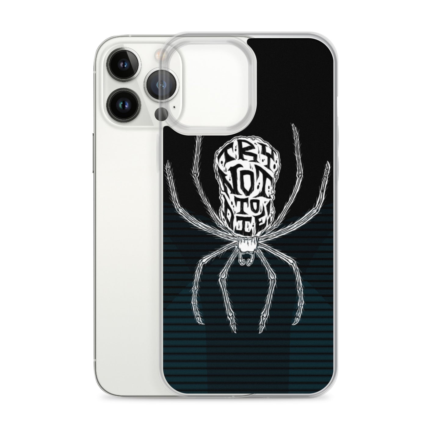Try Not to Die Clear Case for iPhone®