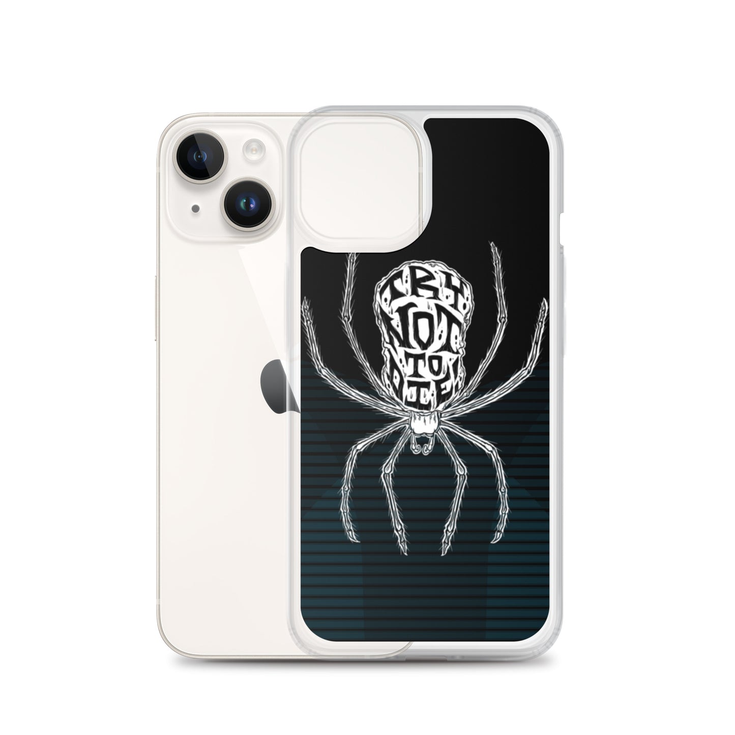 Try Not to Die Clear Case for iPhone®