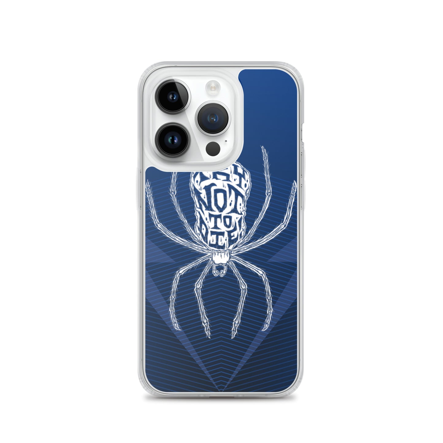 Try Not to Die Spider Clear Case for iPhone®