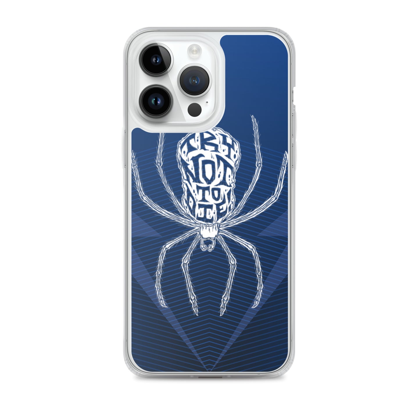 Try Not to Die Spider Clear Case for iPhone®