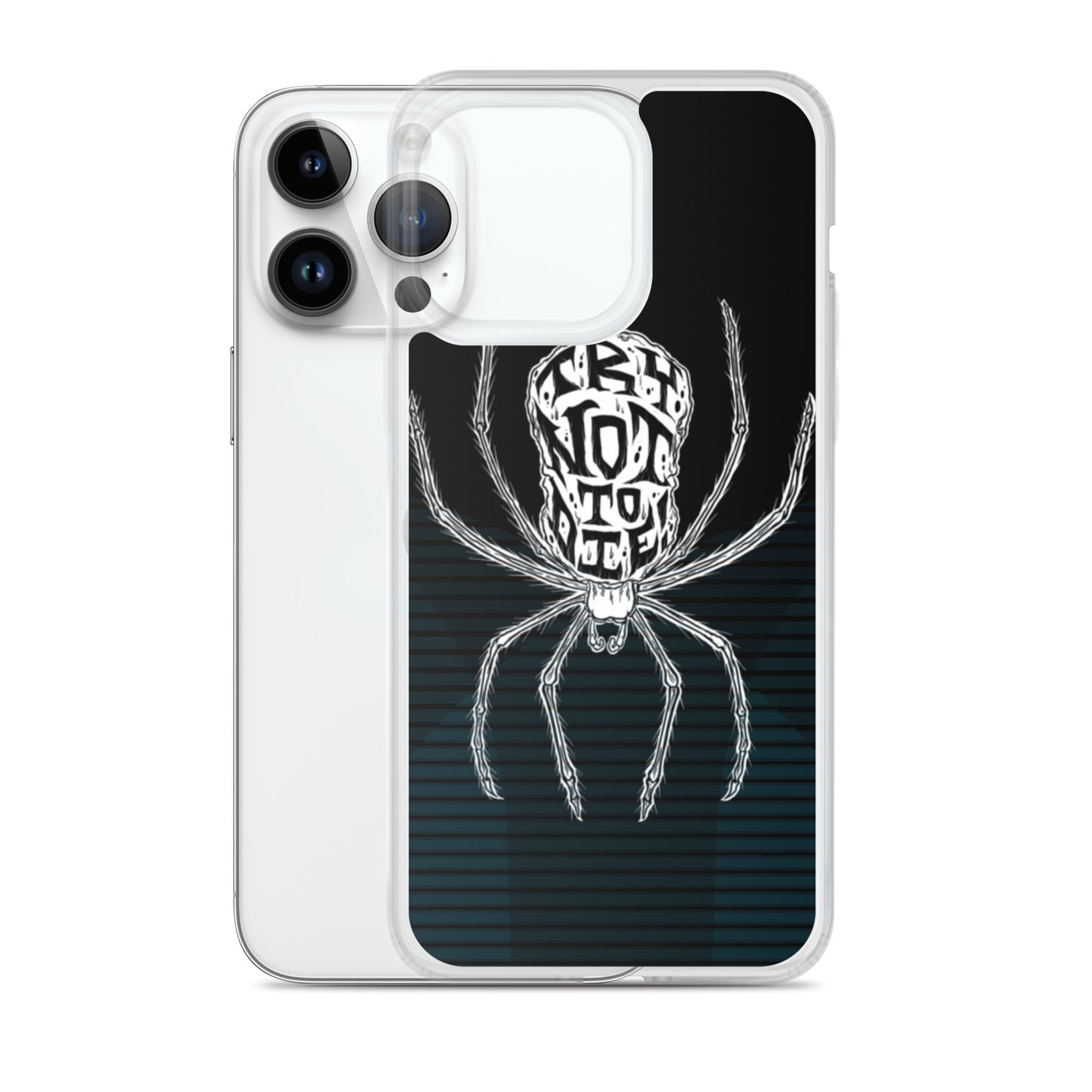 Try Not to Die Clear Case for iPhone®