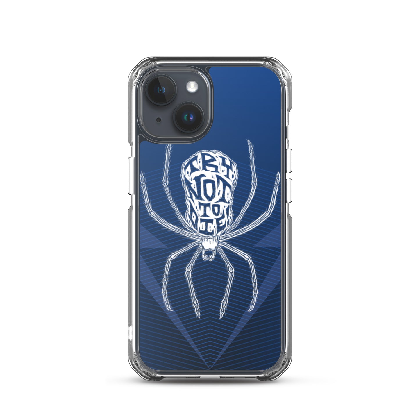 Try Not to Die Spider Clear Case for iPhone®