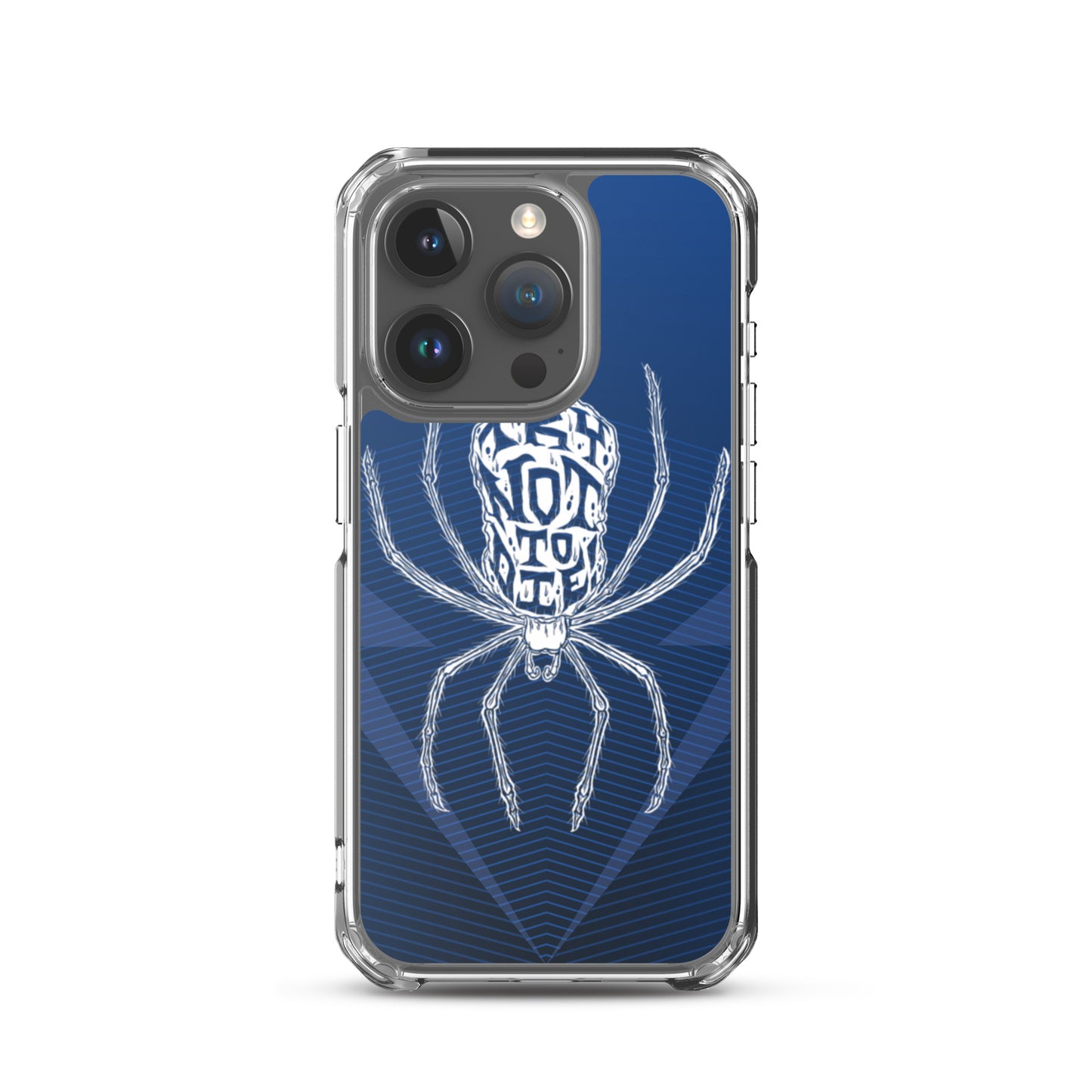 Try Not to Die Spider Clear Case for iPhone®