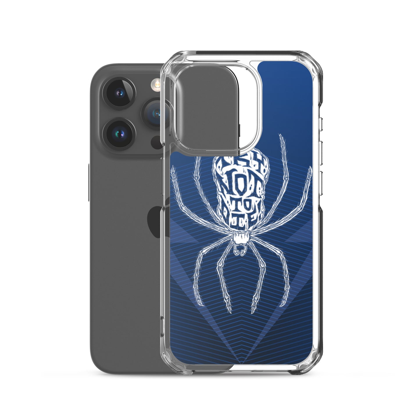 Try Not to Die Spider Clear Case for iPhone®