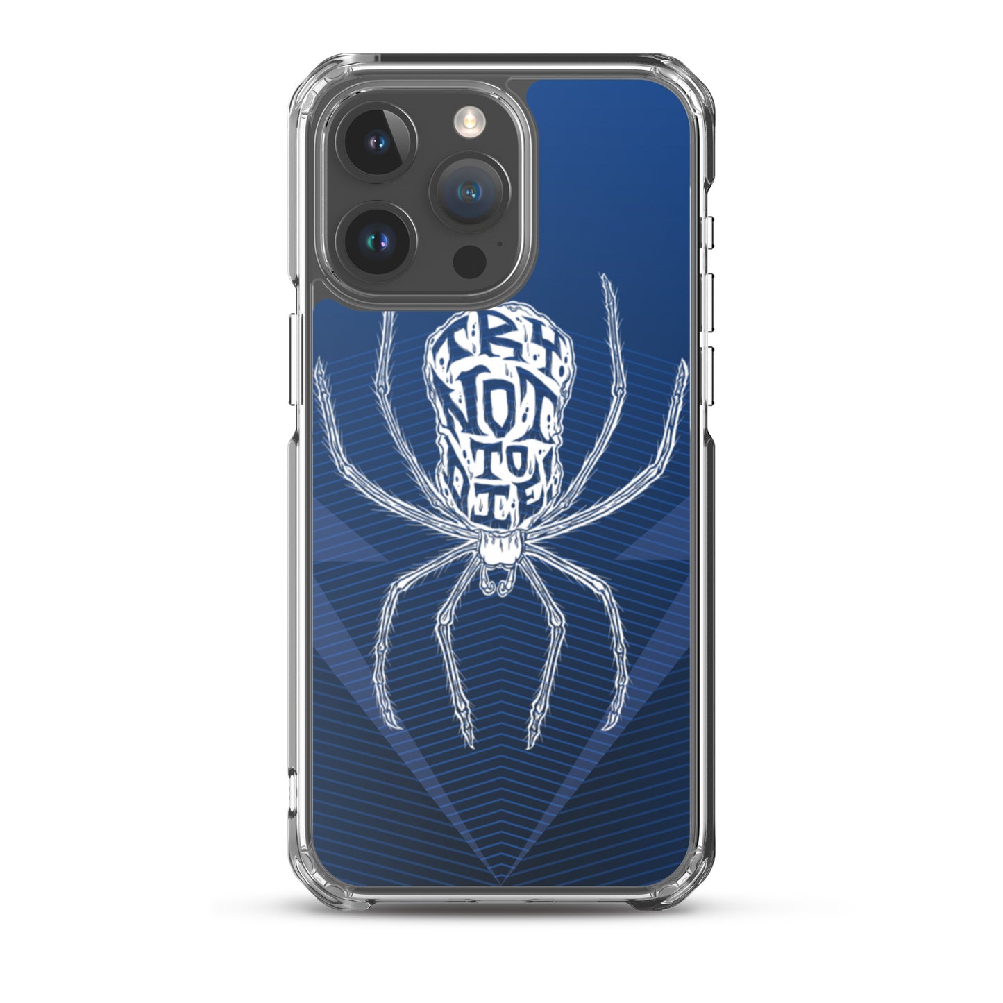 Try Not to Die Spider Clear Case for iPhone®