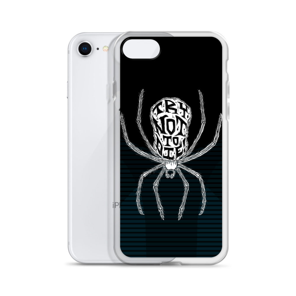 Try Not to Die Clear Case for iPhone®