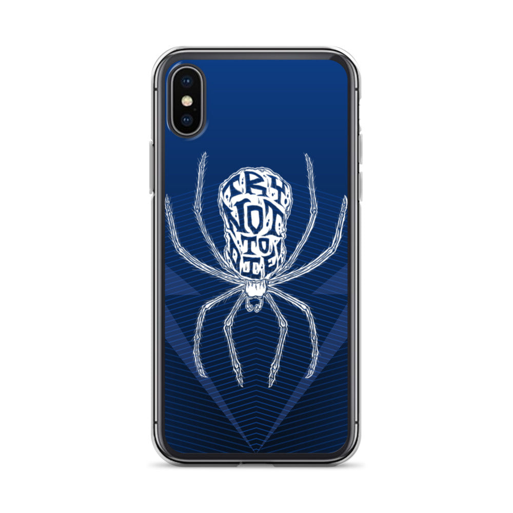 Try Not to Die Spider Clear Case for iPhone®