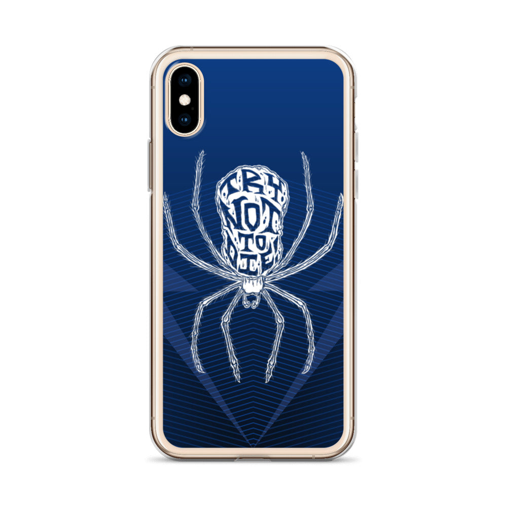 Try Not to Die Spider Clear Case for iPhone®