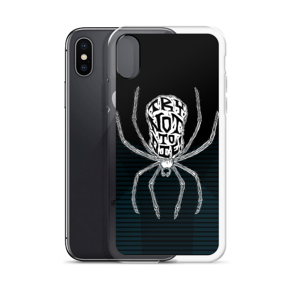 Try Not to Die Clear Case for iPhone®