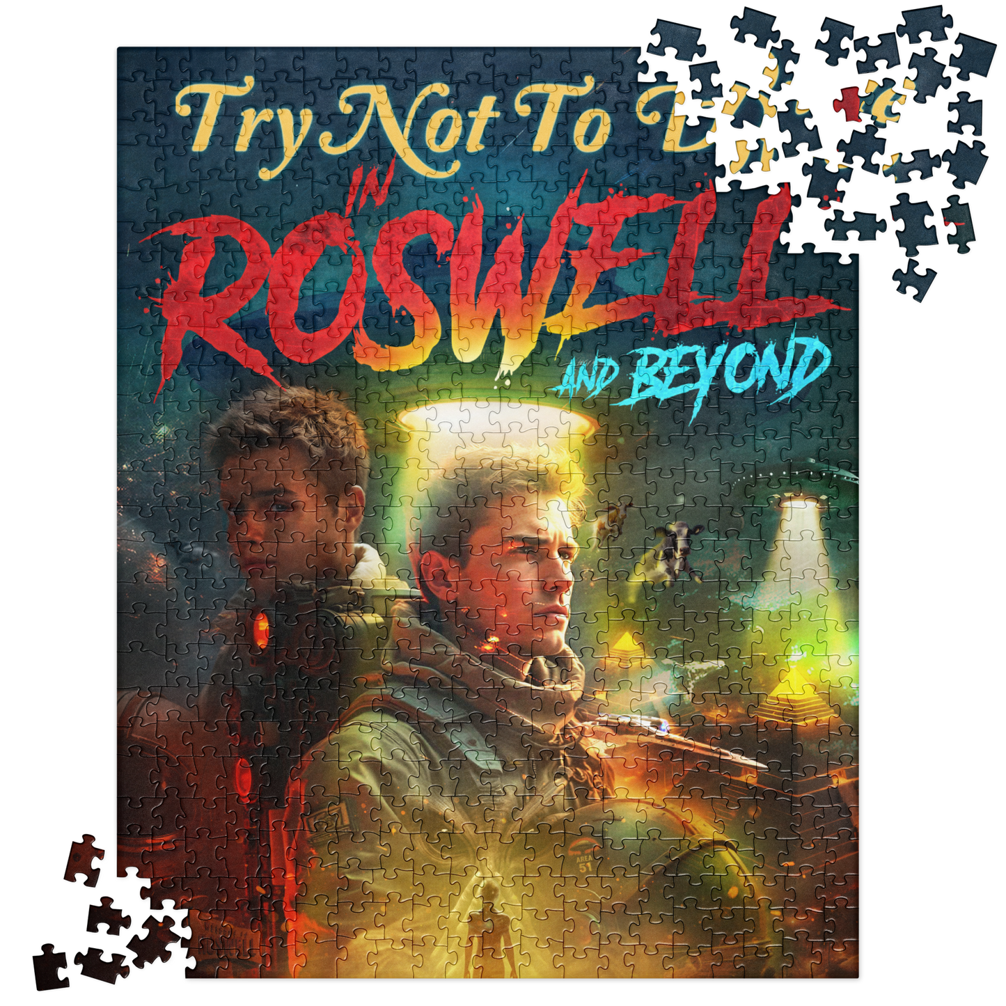 Try Not to Die: In Roswell and Beyond Jigsaw puzzle