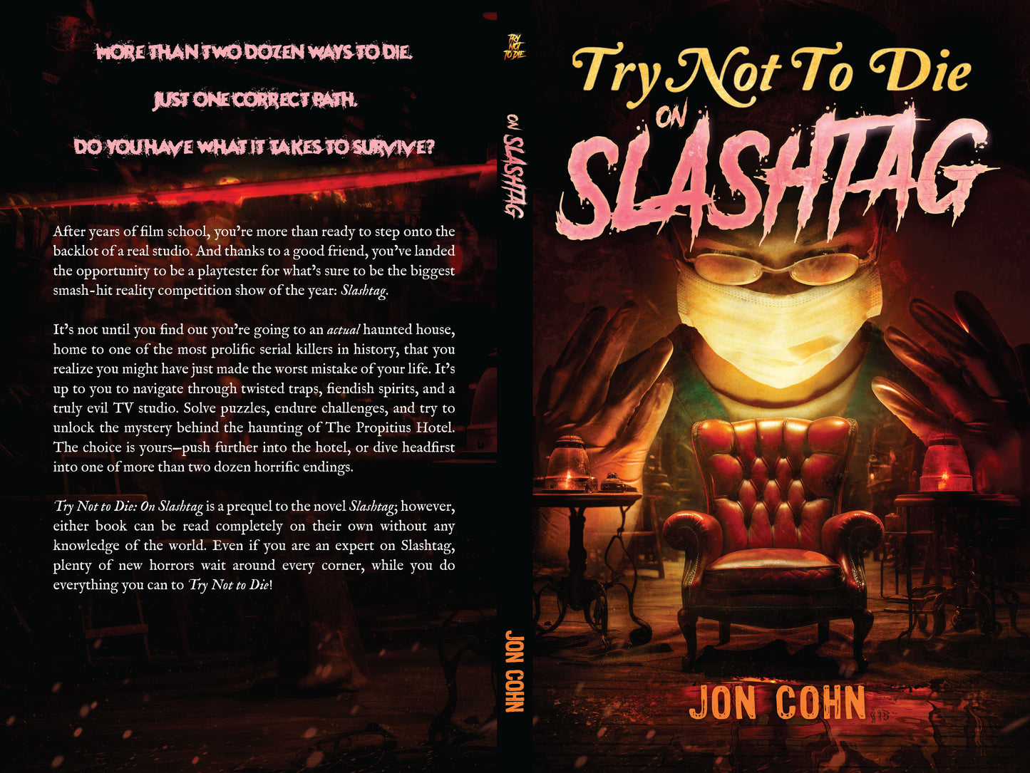 Try Not to Die: On Slashtag - Signed Paperback (Tullius Only)