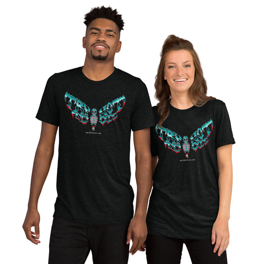 Try Not to Die Moth and Ax Short sleeve t-shirt